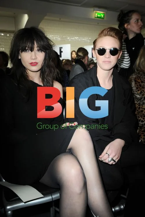 Daisy Lowe, Elly Jackson at Jean Paul Gaultier RTW Show