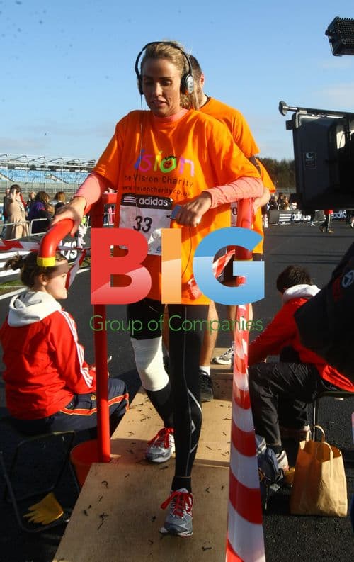 Katie Price and Family Run Adidas Half Marathon