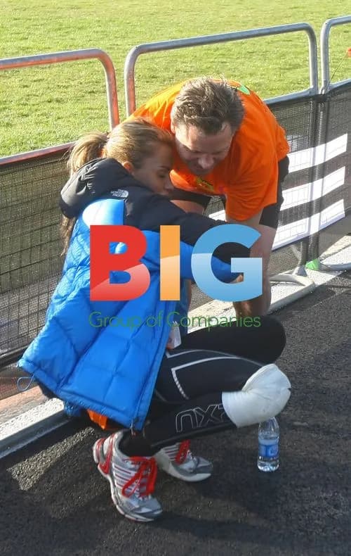 Katie Price Runs Adidas Silverstone Half Marathon