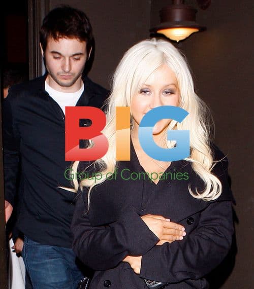 Christina Aguilera and Matthew Rutler Dinner Date