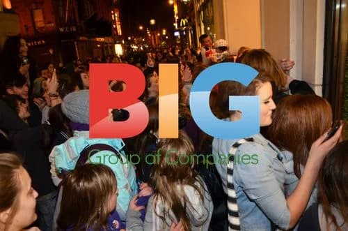 Bieber mania in Dublin