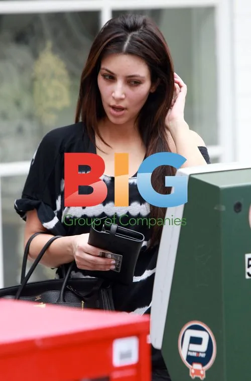 Kim Kardashian Spotted at Gym