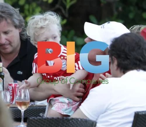 Boris Becker and Family at Miami Beach