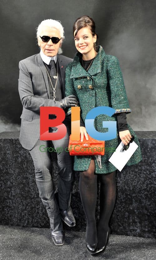 Celebrities at Chanel Fashion Show in Paris