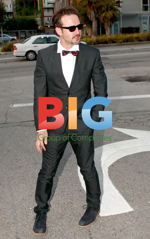 David Arquette Leaving LA Studio