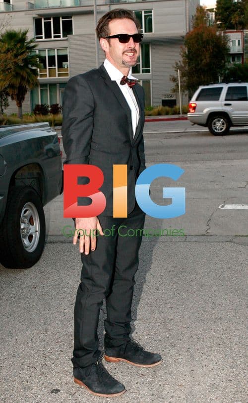 David Arquette Leaving LA Studio