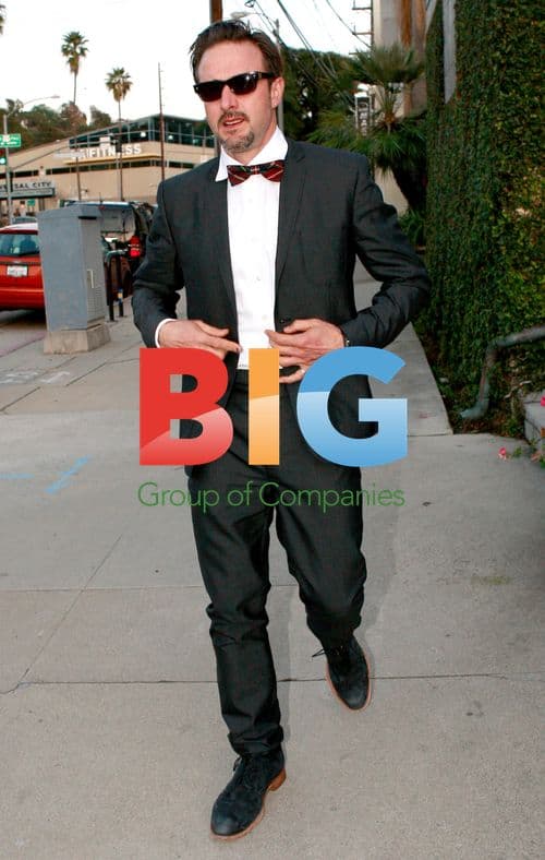 David Arquette Leaving LA Studio