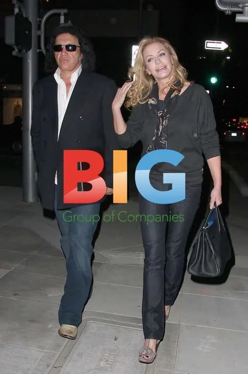 Gene Simmons and Shannon Tweed in Beverly Hills