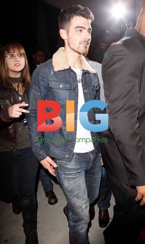 Joe Jonas Leaving Trousdale Nightclub