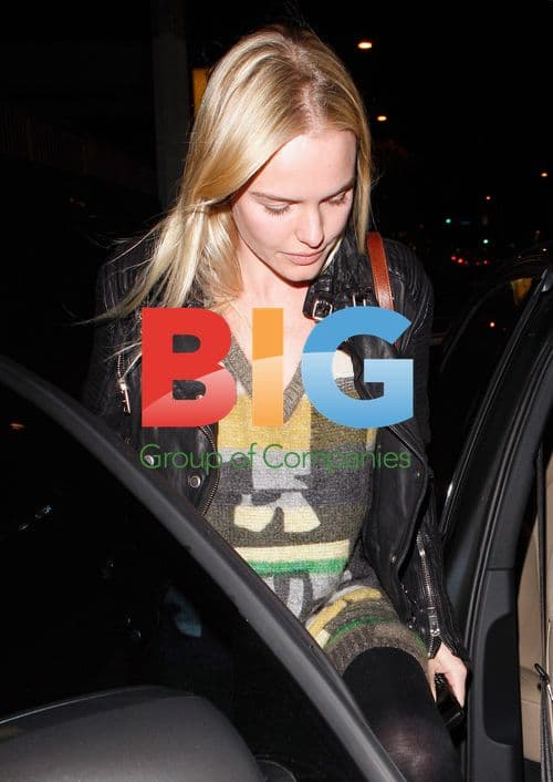 Kate Bosworth and Alexander Skarsgard Leaving Sushi Roku