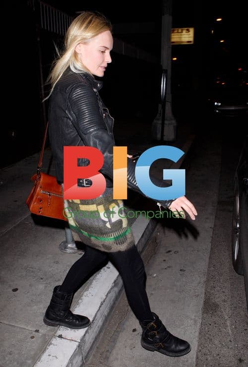 Kate Bosworth and Alexander Skarsgard leave Sushi Roku