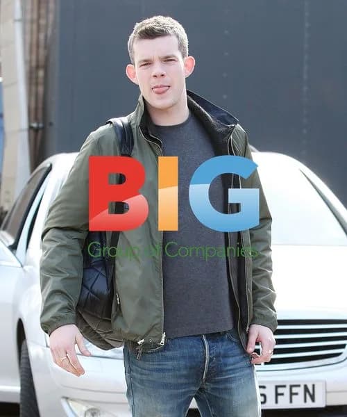 Russell Tovey at Park Royal Studios