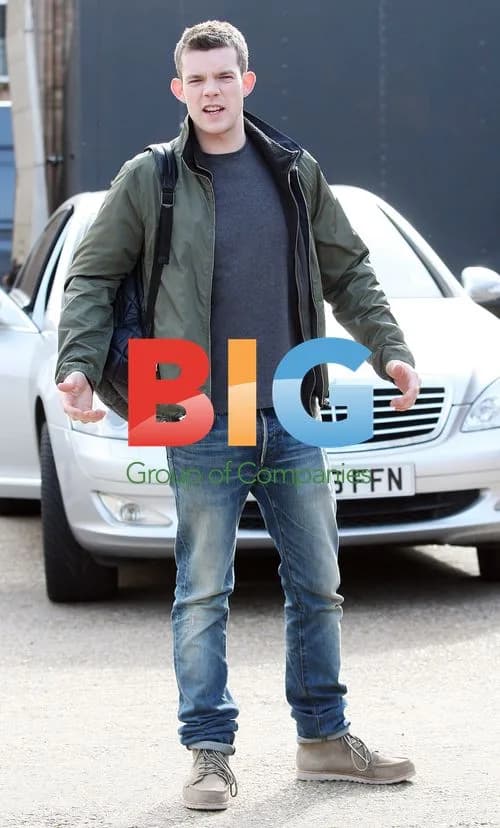 Russell Tovey at Park Royal Studios