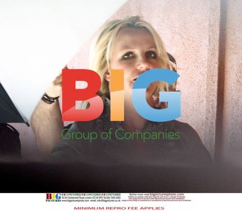 Britney Spears Spotted With Acne At Recording Studio