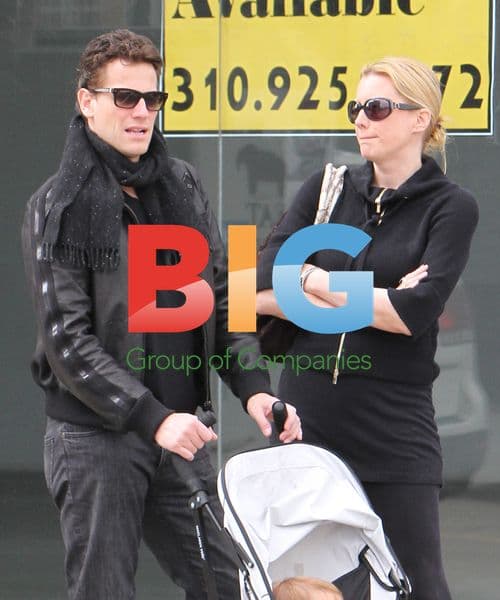 Ioan Gruffudd and Family in Los Angeles