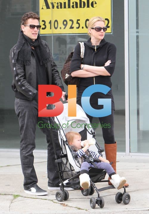 Ioan Gruffudd and family out in LA