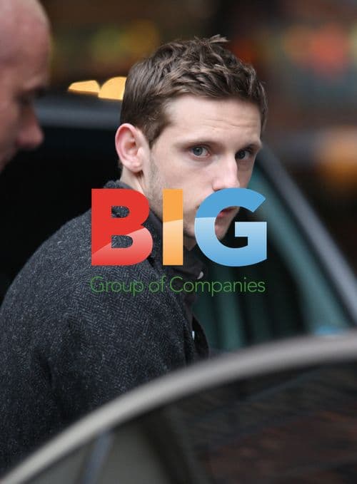 Jamie Bell Leaving Soho Hotel