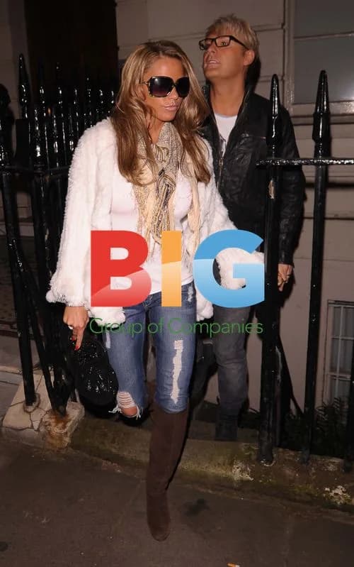 Katie Price and Leandro Penna in London