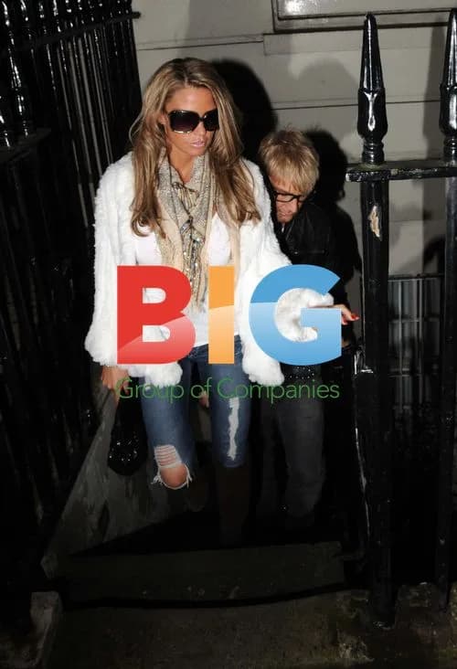 Katie Price and Leandro Penna at Hakkasan Mayfair