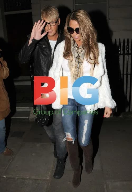 Katie Price with Leandro Penna