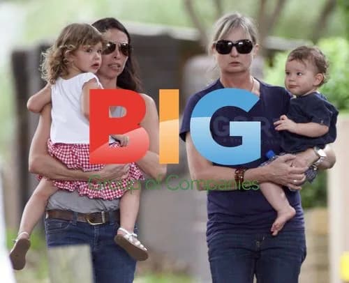 Erica Packer and Children at Park