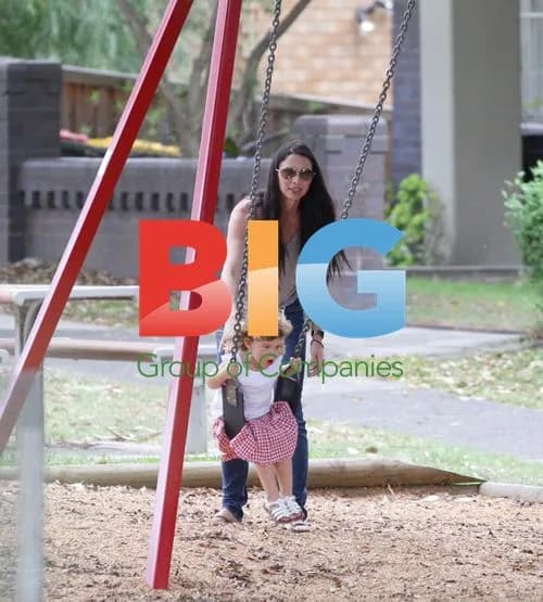 Erica Packer and Kids at Park