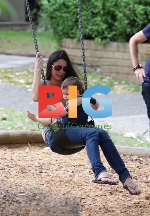 Erica Packer and Kids at Park