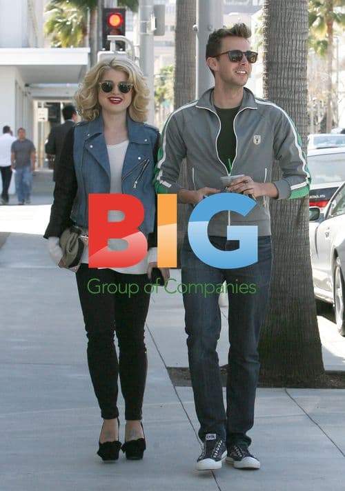 Kelly Osbourne in 80's Fashion