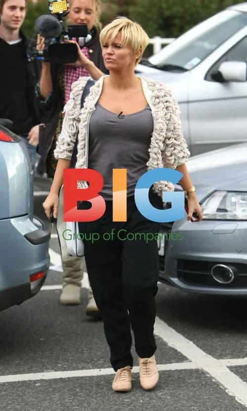 Kerry Katona Goes Shopping in Croydon