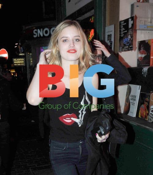 Models Cara Delevigne and Georgia Jagger