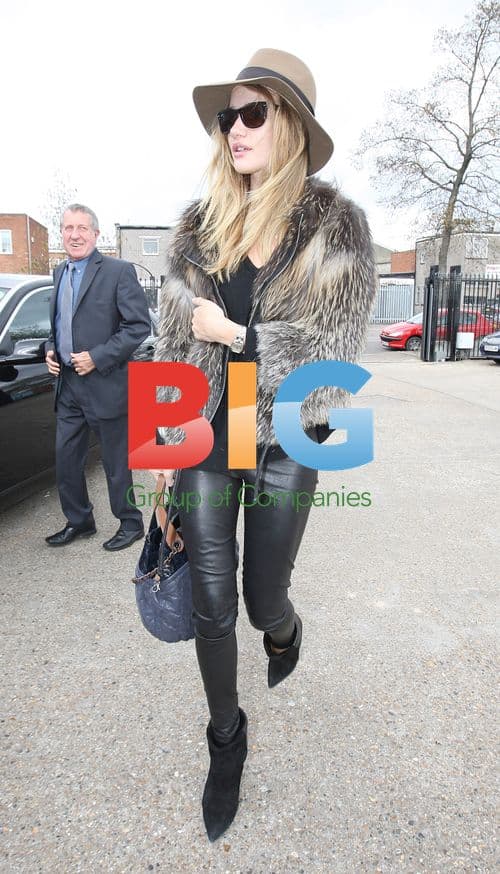 Rosie Huntington-Whiteley in Studio