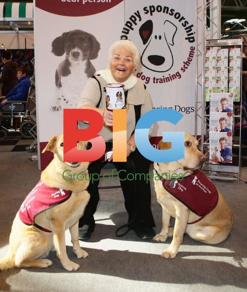 Pam St. Clement at Crufts 2011