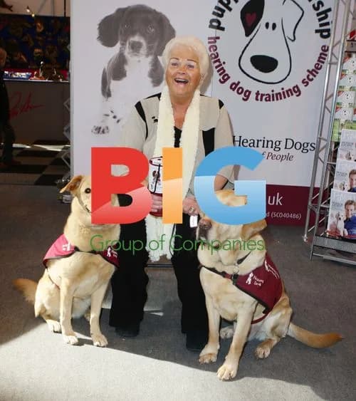 Pam St. Clement at Crufts 2011