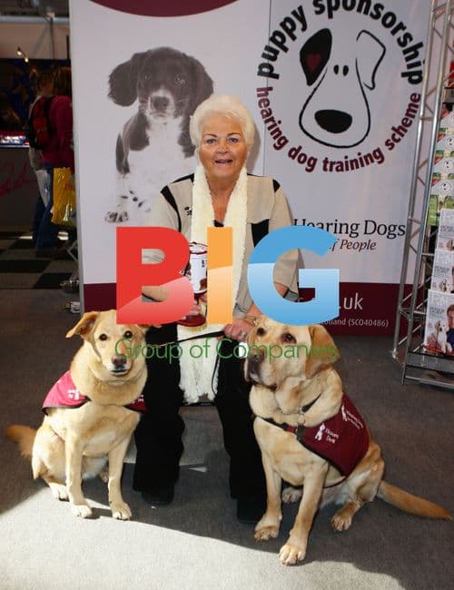 Pam St. Clement at Crufts 2011