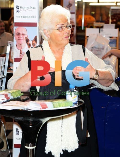 Pam St. Clement at Crufts 2011