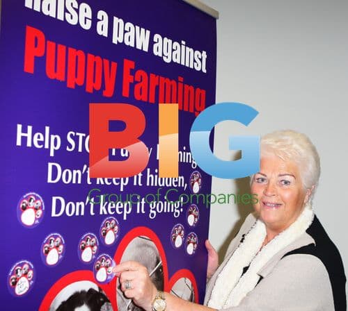 Pam St. Clement at Crufts 2011