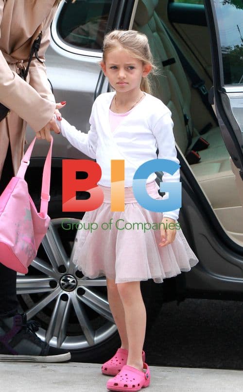 Heidi Klum and Daughter at Ballet