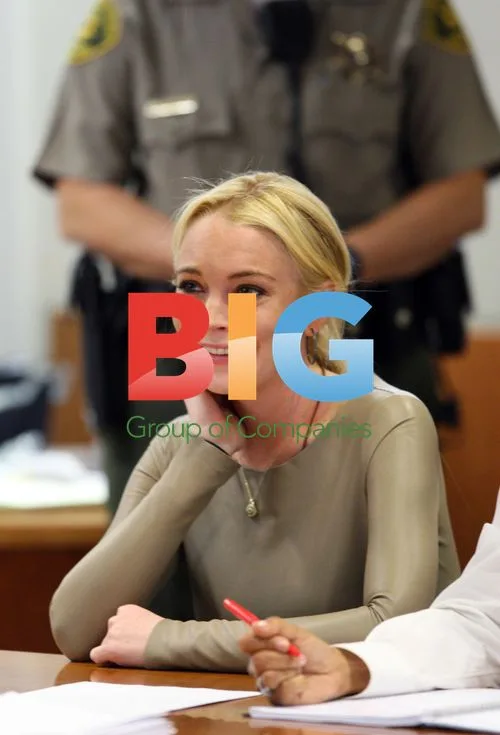 Lindsay Lohan in Courtroom Hearing