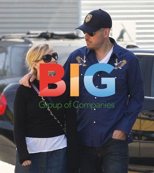 Reese Witherspoon and Jim Toth Leave Church