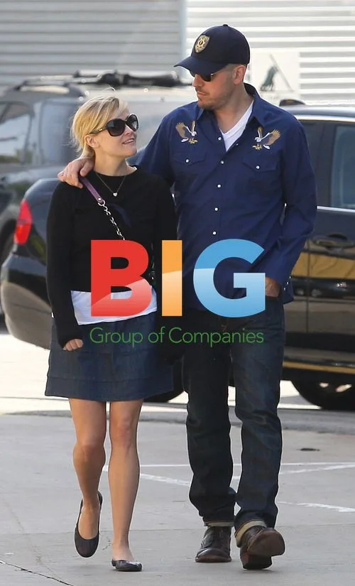 Reese Witherspoon and Jim Toth Leave Church