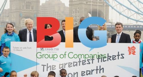 Boris Johnson, Rebecca Adlington and Sebastian Coe at London 2012 ticket launch