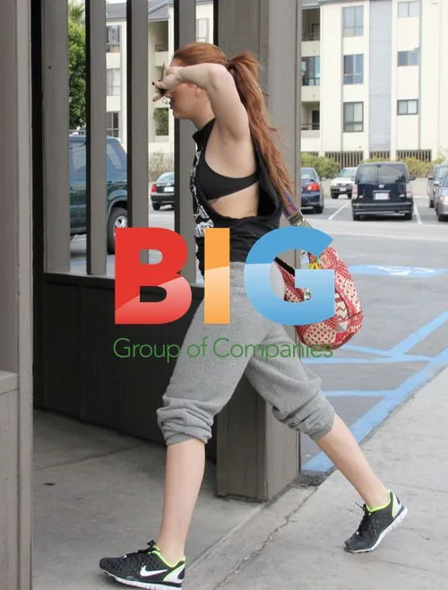 Miley Cyrus Gym Arrival in Beverly Hills