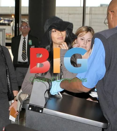 Nicole Scherzinger at LAX