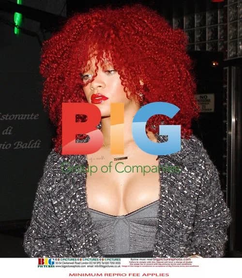 Rihanna Dines at Giorgio Baldi in Santa Monica