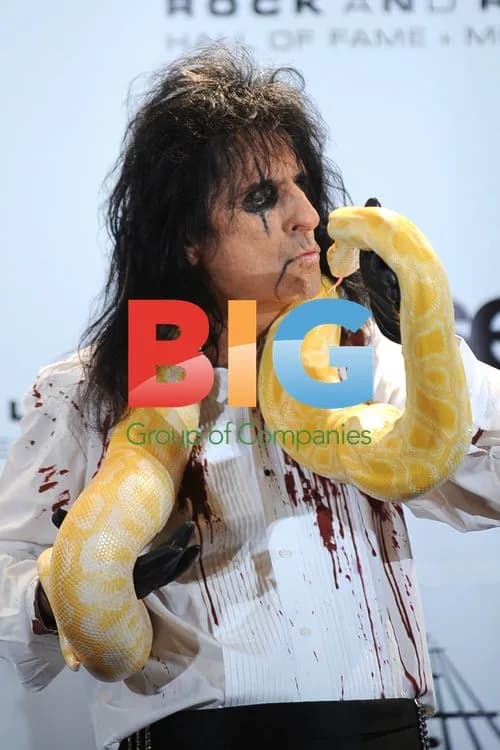 Alice Cooper at Rock Hall Induction