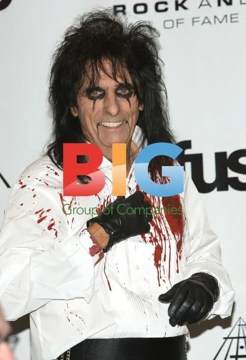 Alice Cooper at Rock and Roll Hall of Fame Induction