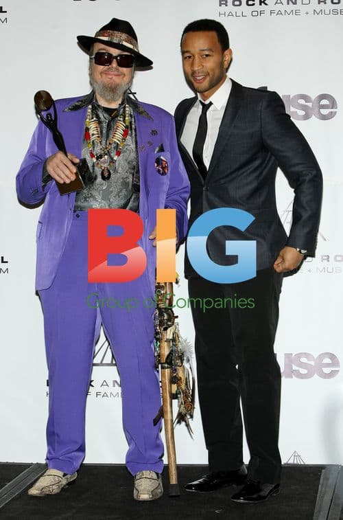 Dr. John at Rock Hall Induction