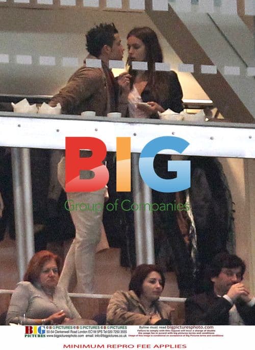 Cristiano Ronaldo and Irina Shayk Romantic Moment
