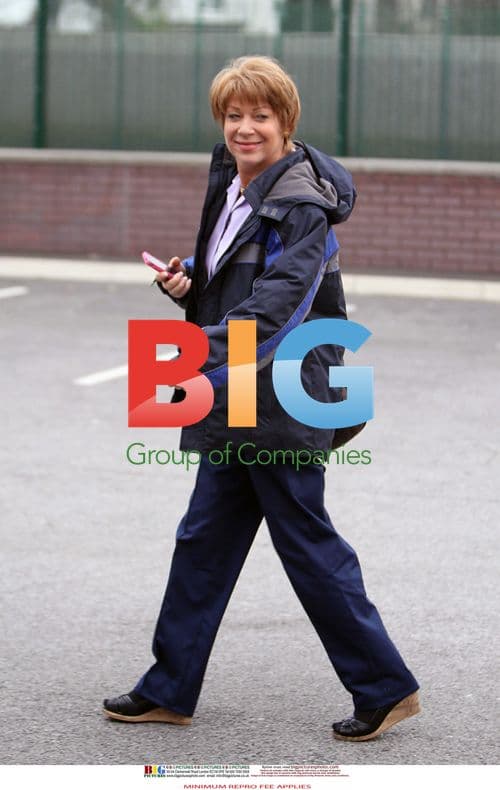 Denise Welch Arrives for Nursing Home Sitcom Pilot