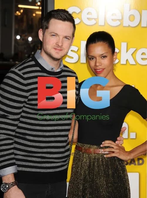 Damien Fahey and Grasie Mercedes at "Paul" Premiere